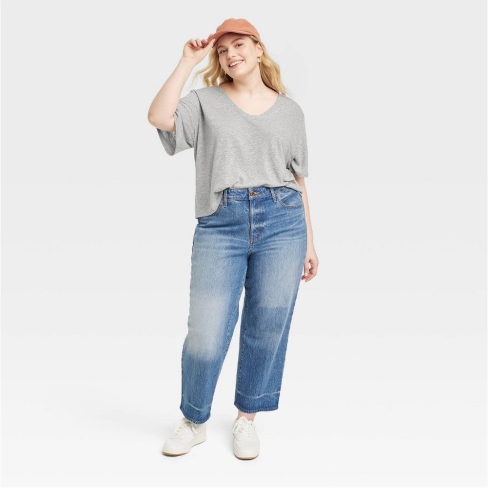 NWT Plus Size Crop T-shirt - 3X - Picture 3 of 3